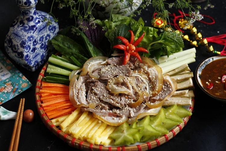 Cách làm bê hấp gừng sả (6)