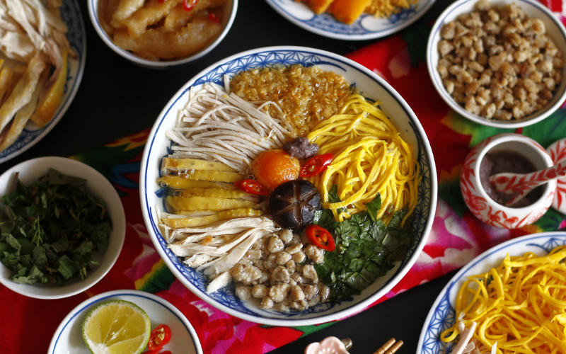 Cách làm bún thang kiểu Hà Nội (ảnh 5)