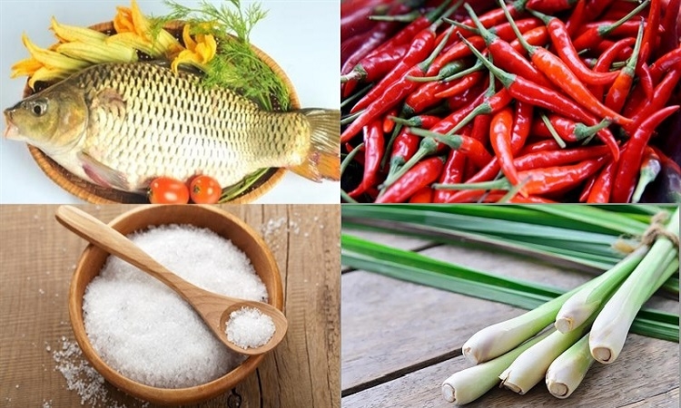 Cách làm cá chép giòn xào sả ớt (Hình 1)