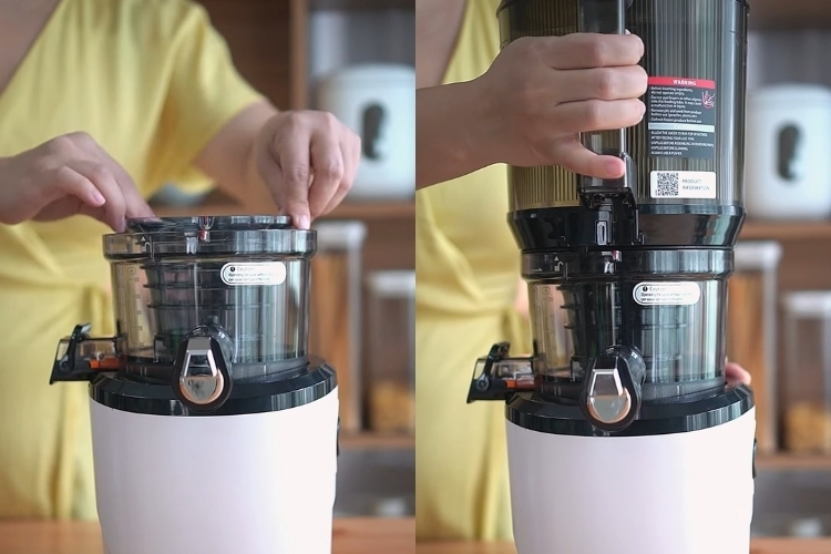 Cách làm kem bơ bằng máy ép chậm (4)