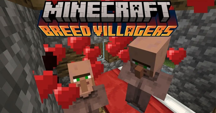 Cách nhân giống dân làng trong Minecraft 4