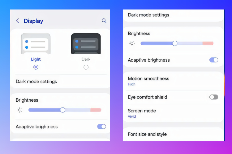 Cách tăng thời lượng pin trên Samsung Galaxy A35 5