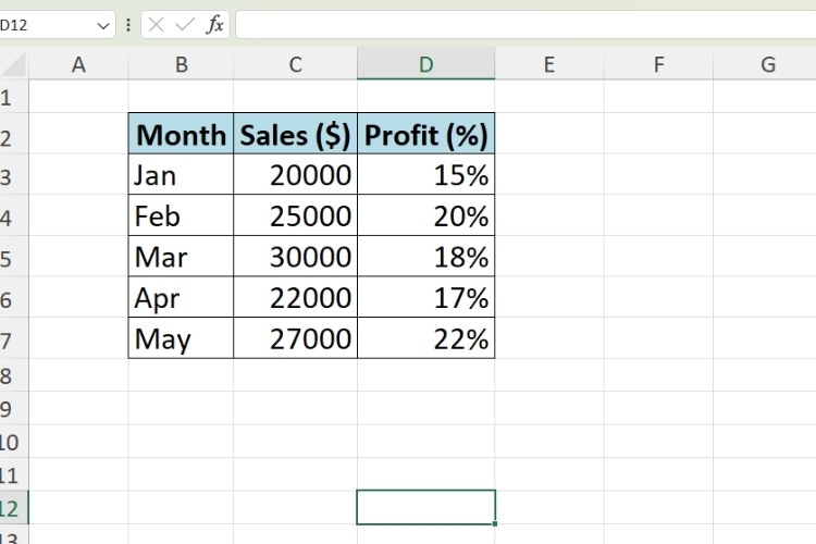 Cách tạo 2 biểu đồ Excel trên cùng 1 hình (6)
