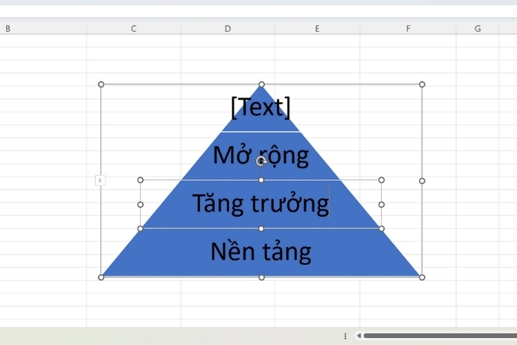 Cách tạo đồ họa SmartArt trên Excel (4)