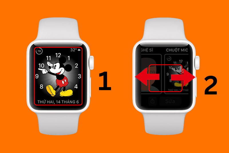 cách tùy chỉnh mặt đồng hồ Apple Watch 2
