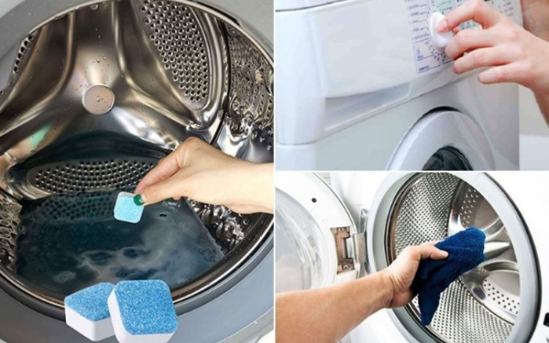 Cách vệ sinh máy giặt Sharp (ảnh 3)