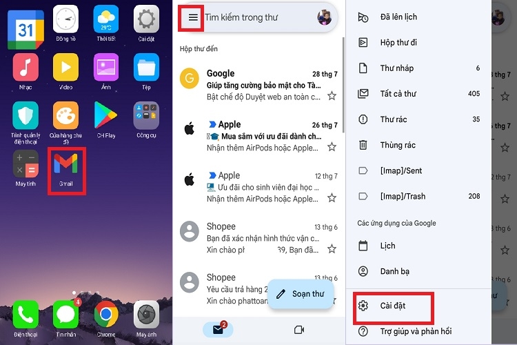 Cách xóa tài khoản Google trên điện thoại OPPO (Hình 5)