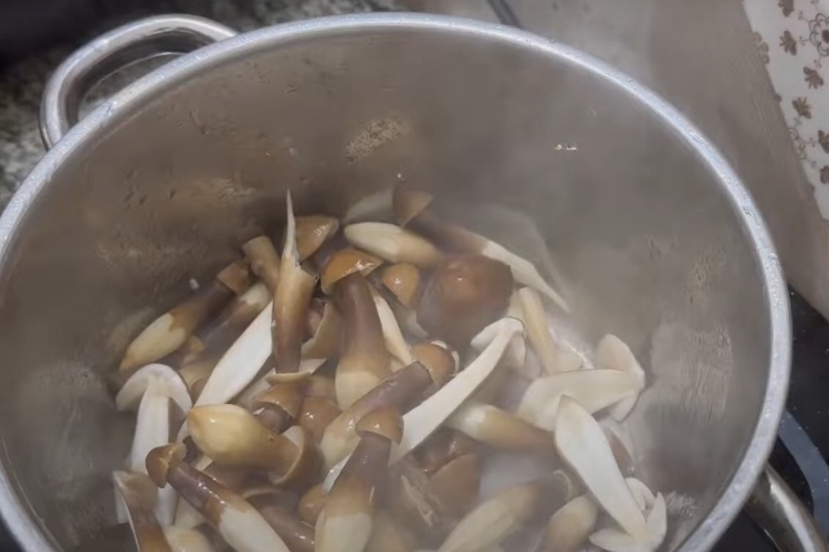 chả lụa chay kho nấm 4