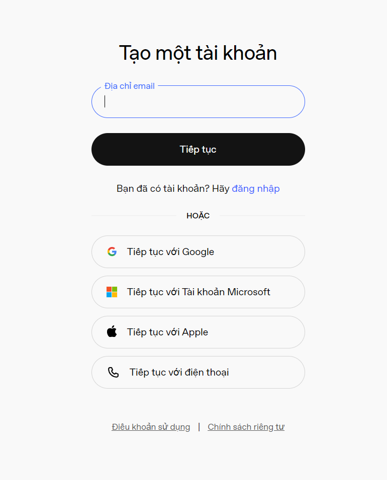 Cách đăng ký Chat GPT - ảnh 2
