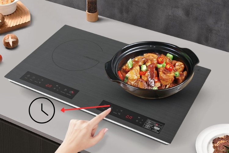 Chức năng hẹn giờ bếp từ (5)