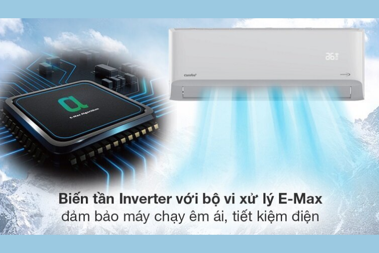 Công nghệ Emax trên máy lạnh Comfee 3