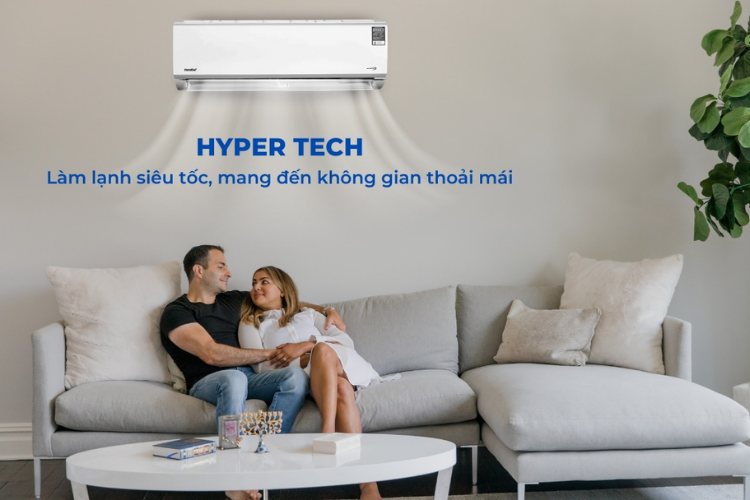 Công nghệ Hyper Tech trên máy lạnh Comfee 3