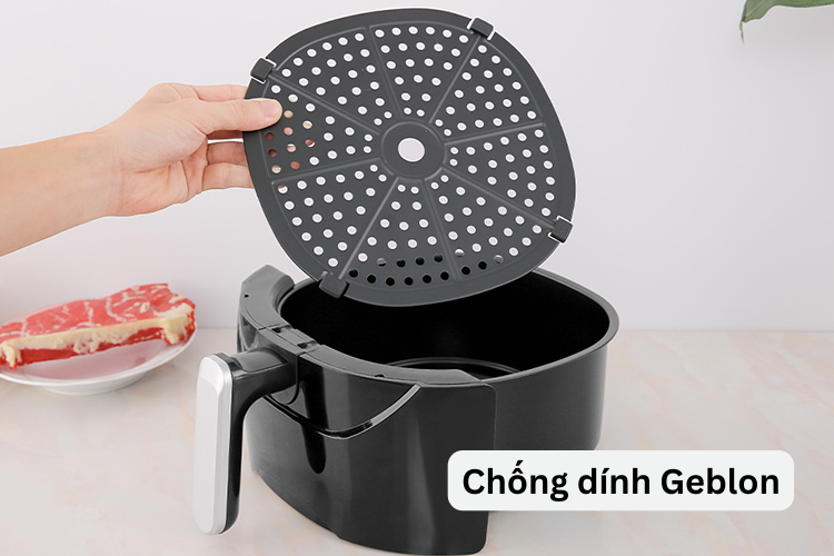 công nghệ chống dính nồi chiên không dầu 5