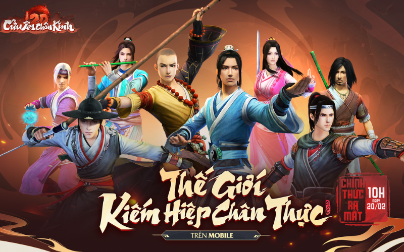 Cốt truyện Cửu Âm Chân Kinh 2D Mobile