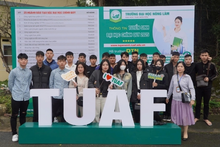 Điểm chuẩn Đại học Nông Lâm Thái Nguyên 2025 (6)