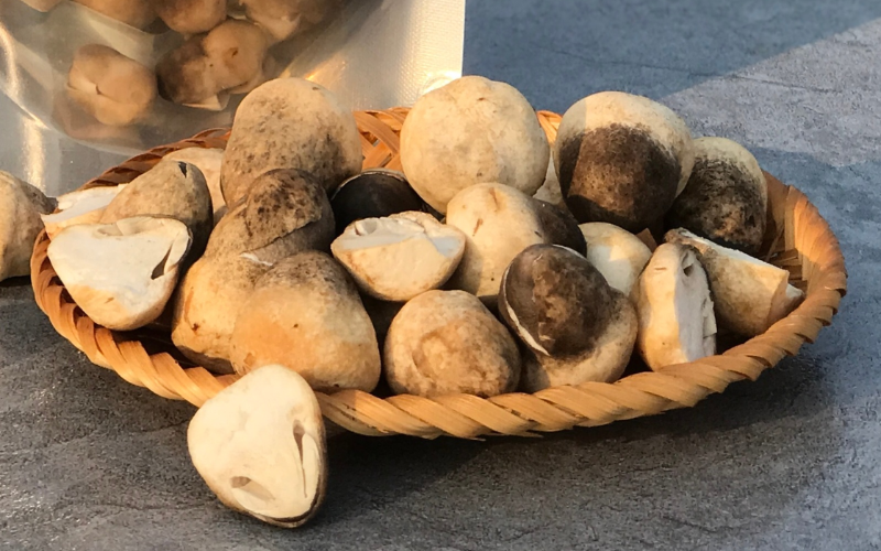 nấm rơm xào chay (ảnh 3)