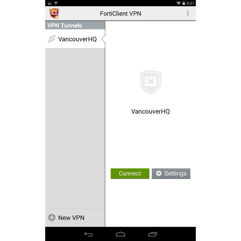 FortiClient VPN - hình 6