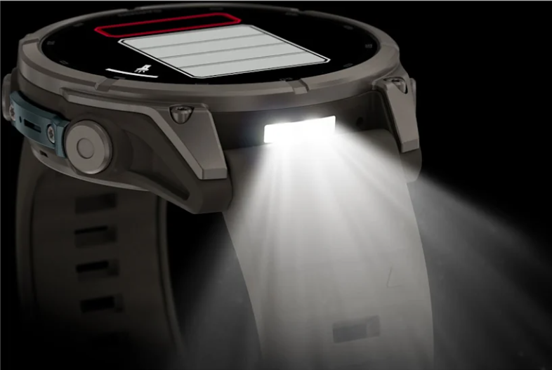 Garmin Fenix 9 Titanium 47mm AMOLED Dây Silicone Xám Sỏi - 13