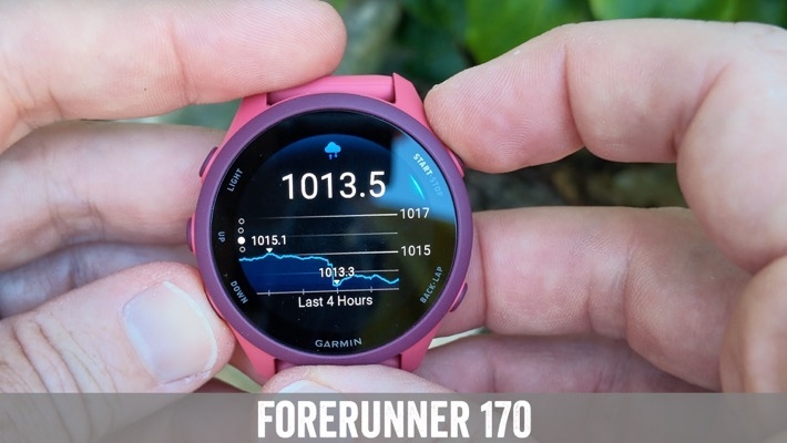 So sánh Garmin Forerunner 70 và Forerunner 170 ảnh 8