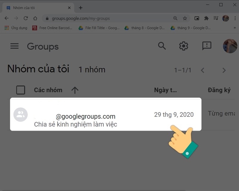 Google Group hình 14