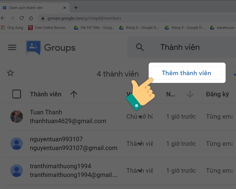 Google Group hình 16