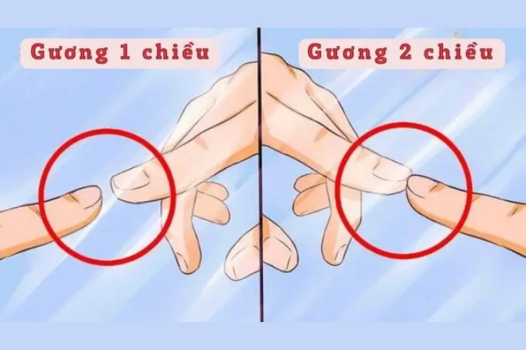 Gương 1 chiều là gì 3