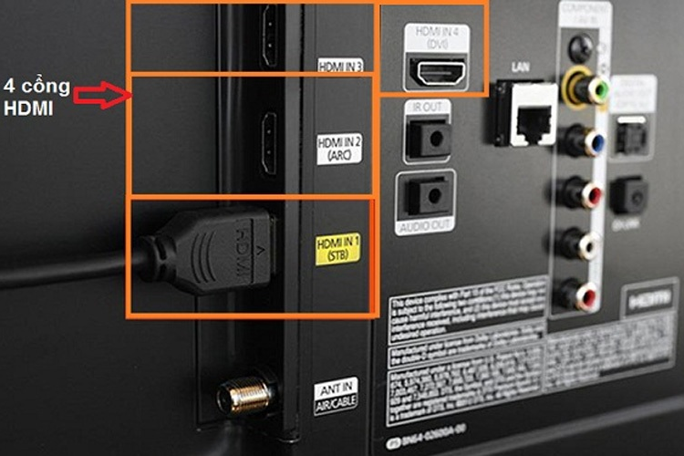 HDMI STB trên tivi 5