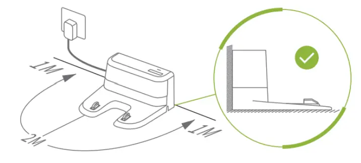 HDSD robot hút bụi Kyvol - trạm sạc