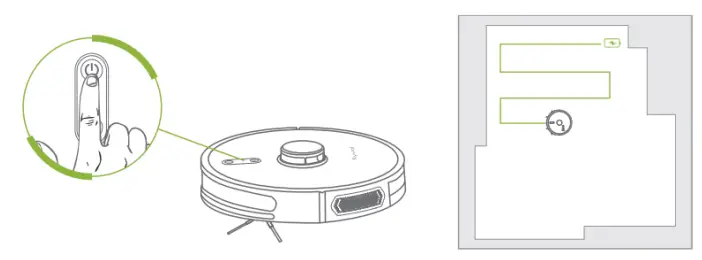 HDSD robot hút bụi Kyvol - tự động