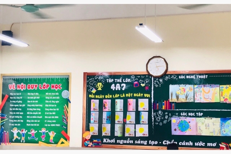 Hình ảnh trang trí lớp học thân thiện (14)