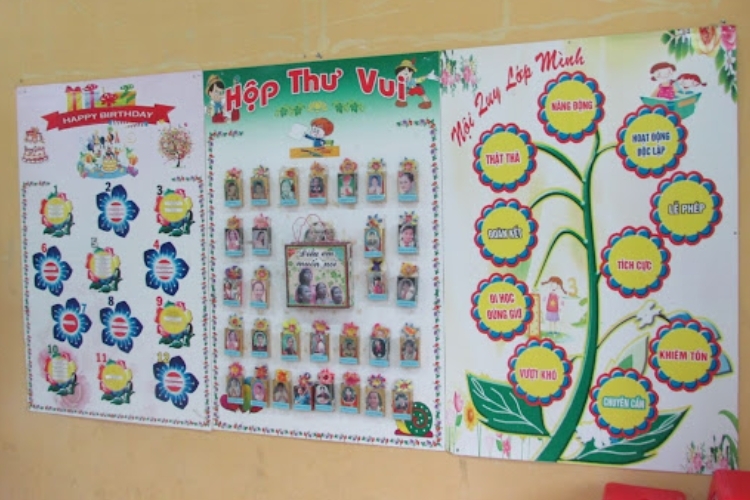 Hình ảnh trang trí lớp học thân thiện (19)