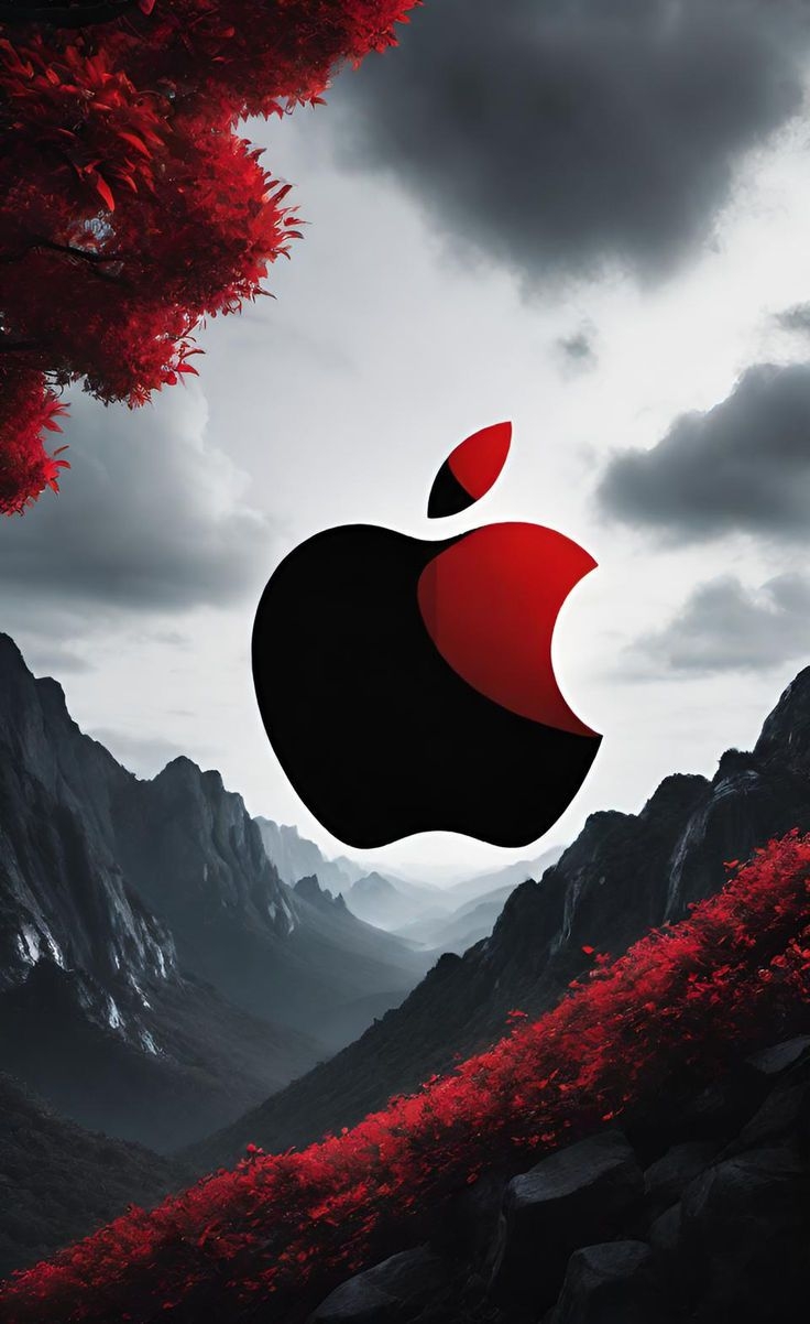 hình nền quả táo iPhone 4K ảnh 21
