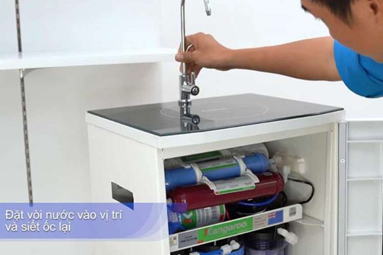 Hướng dẫn vệ sinh máy lọc nước Kangaroo 4
