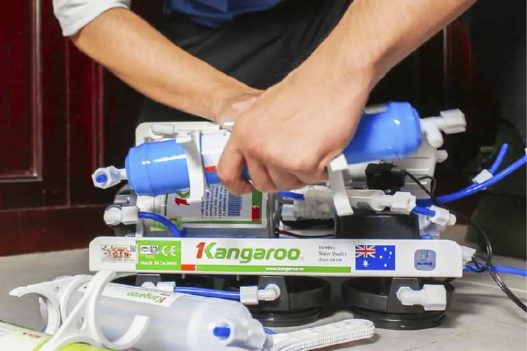 Hướng dẫn vệ sinh máy lọc nước Kangaroo 5