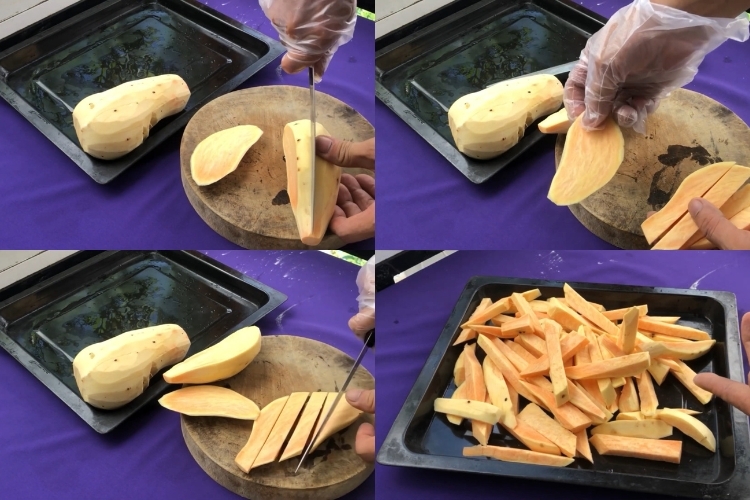 Khoai lang chiên mè đen (2)