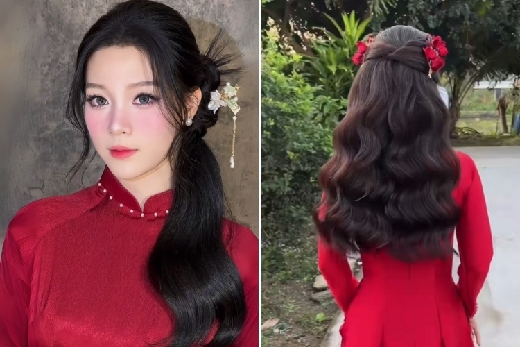 Kiểu tóc cô dâu (10)