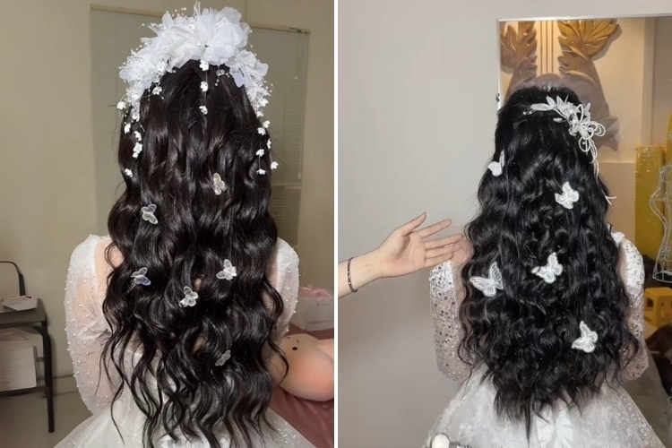 Kiểu tóc cô dâu (1)