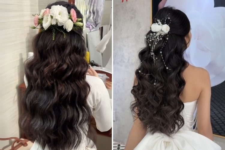 Kiểu tóc cô dâu (3)