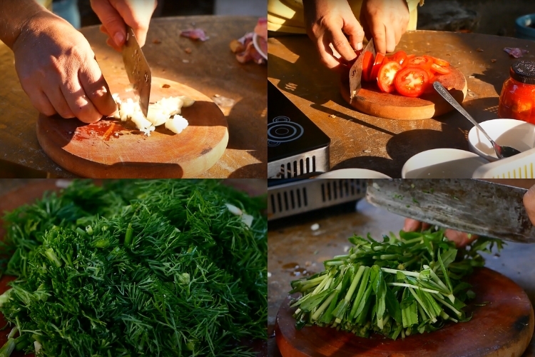 Lẩu bò nhúng lá giang 2