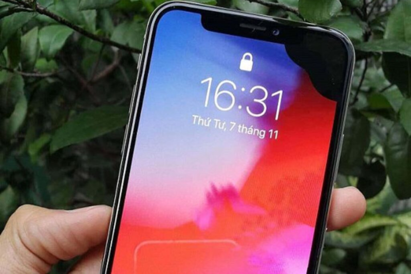 màn hình iPhone bị lem mực 2