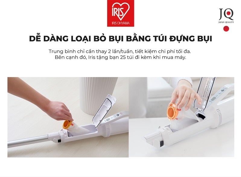 Máy hút bụi IRIS OHYAMA (ảnh 5)