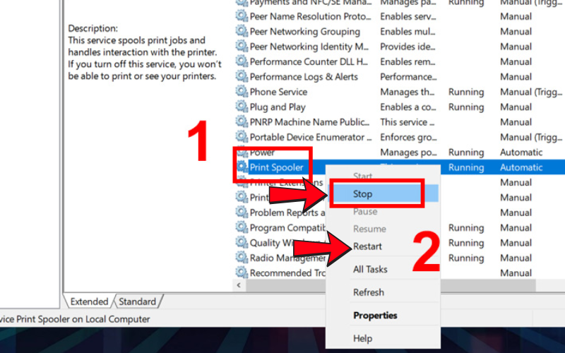 Máy in nhận lệnh chậm (ảnh 3)