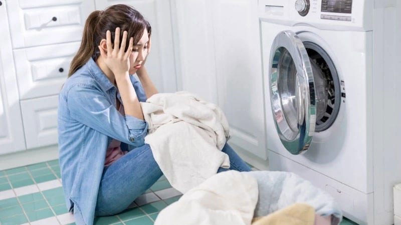 Máy sấy LG báo lỗi CH ảnh 1