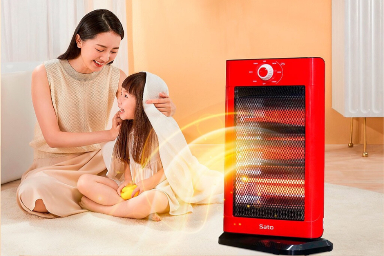 Máy sưởi bao nhiêu W là phù hợp? Cách chọn công suất theo diện tích phòng tiết kiệm điện  