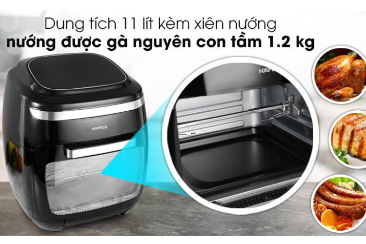 Mua nồi chiên không dầu ở đâu tại Bắc Giang 6