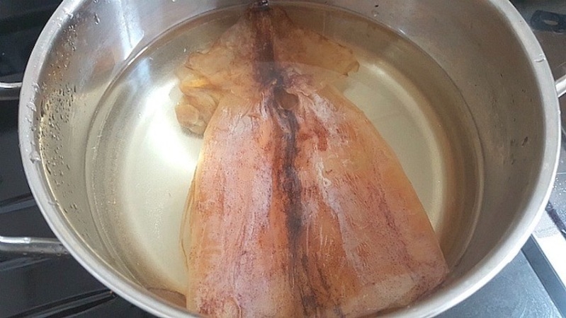 Mực xào rối 5