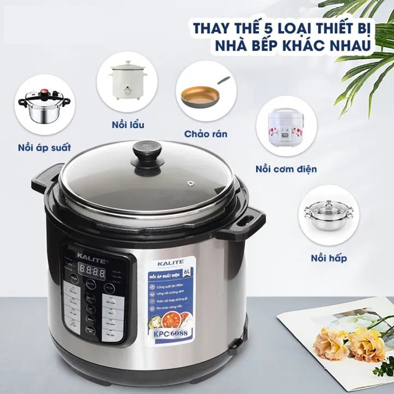 Nồi áp suất Kalite an toàn khi dùng