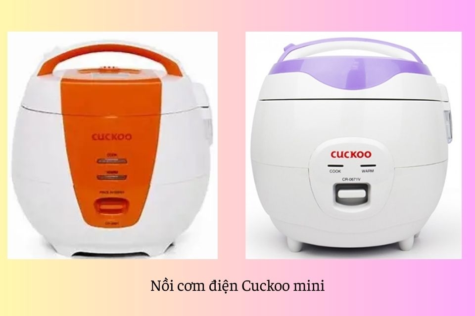 Nồi cơm điện Cuckoo mini - giải pháp nấu cơm tiện lợi cho gia đình nhỏ hiện đại