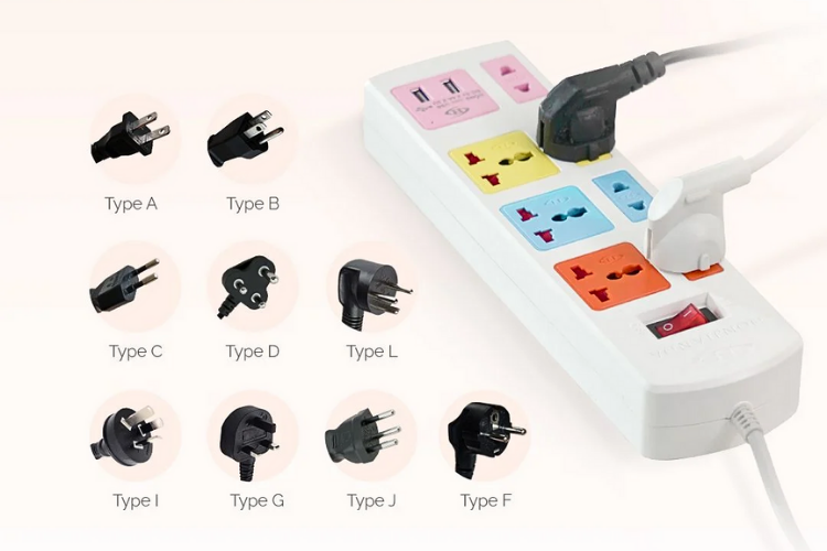 Ổ cắm điện đa năng 2