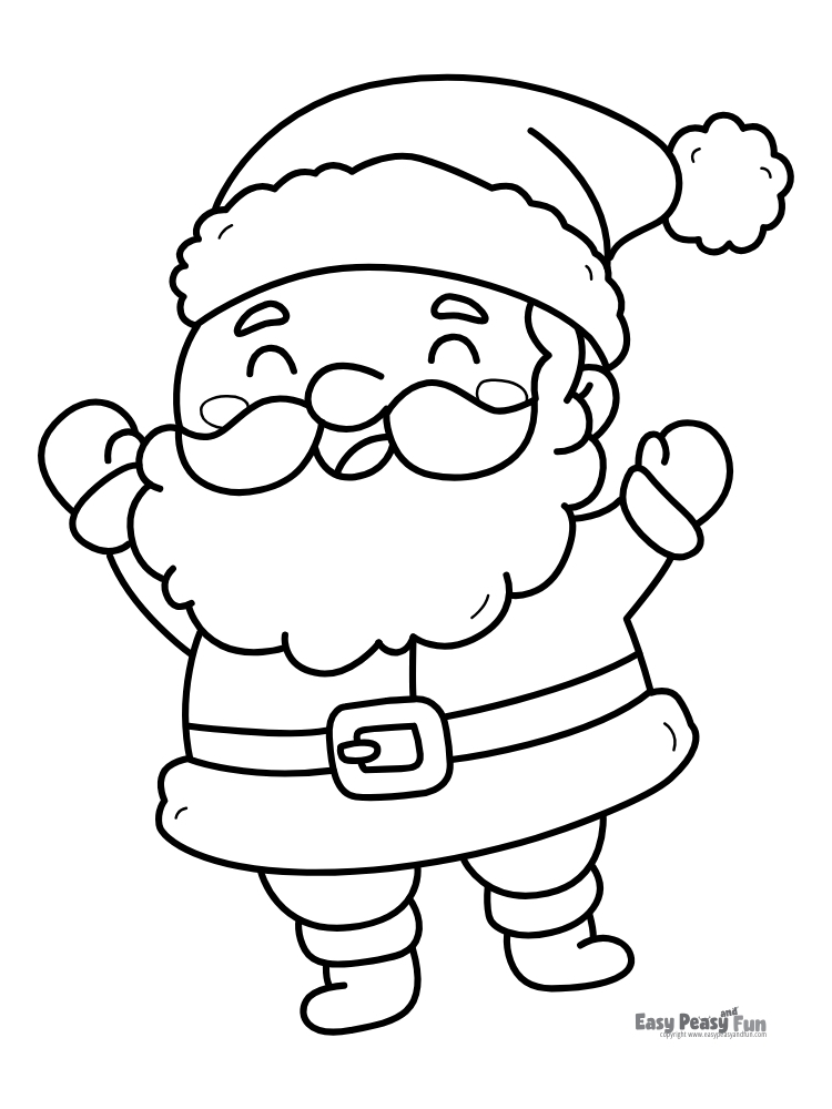 Ông già noel tô màu (10)